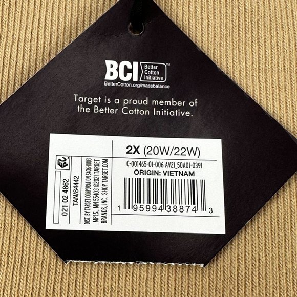 Ava And Viv Women's Size 2X 20W-22W Sweater Short Turtle Neck Ribbed Tan New - Picture 4 of 14